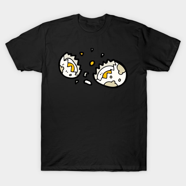 Broken eggs T-Shirt by rayanammmar